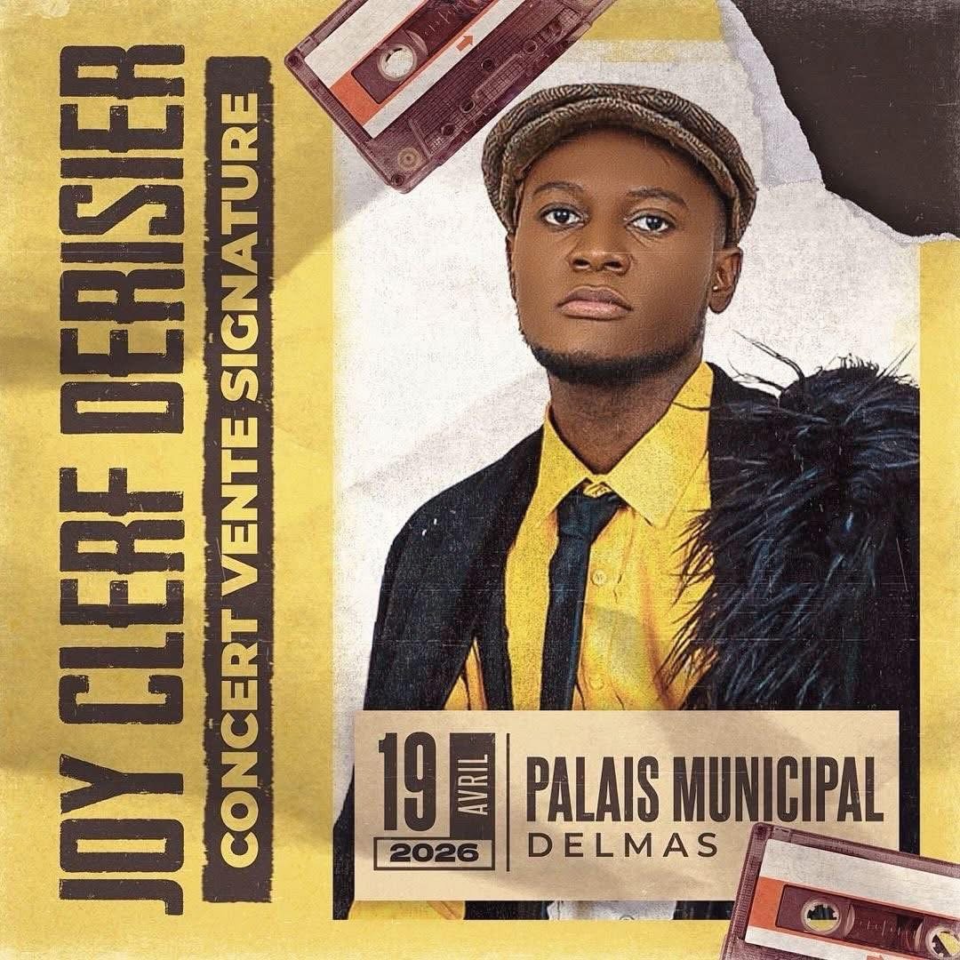 JOY CLERF DERISIER EN CONCERT – VENTE SIGNATURE